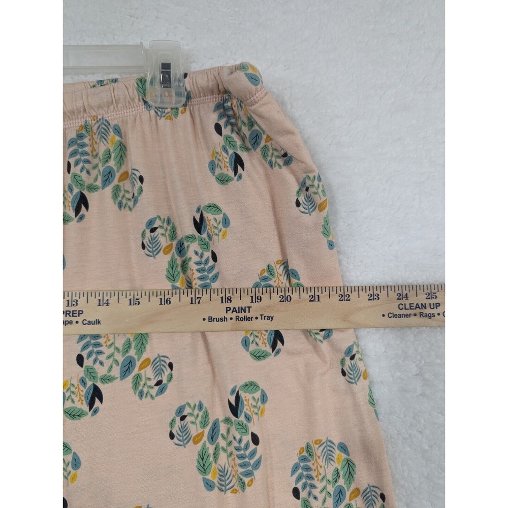 Disney Women's Sleepwear Set Pink W Blue Mickey Pattern Super Soft 2XL - Picture 11 of 15
